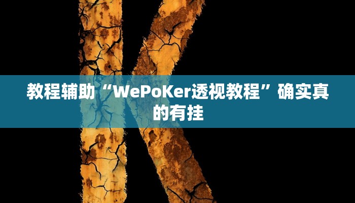 教程辅助“中至江西麻将开挂教程”(原来确实是有挂)