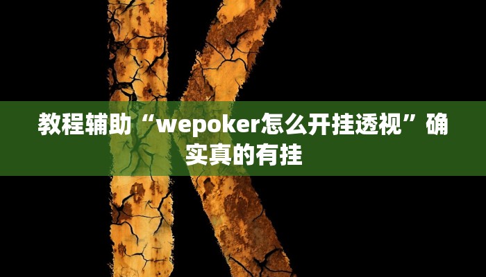 教程辅助“网易棋牌开挂神器”(原来确实是有挂)