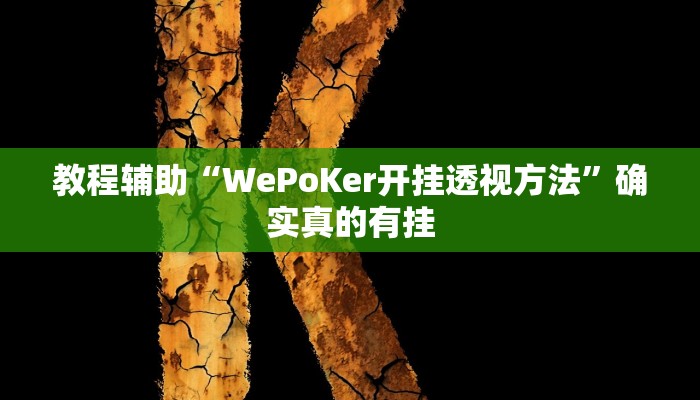 教程辅助“HHpoker到底透视挂真的假的”(原来确实是有挂)