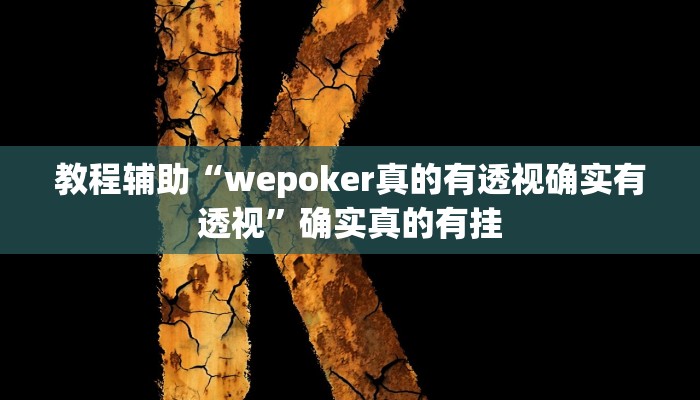 教程辅助“小程序微乐打麻将万能开挂器”(原来确实是有挂)