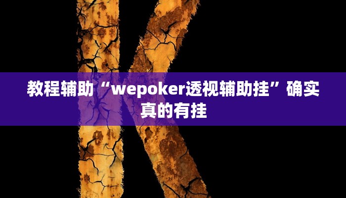教程辅助“Hhpoker透视挂”确实真的有挂