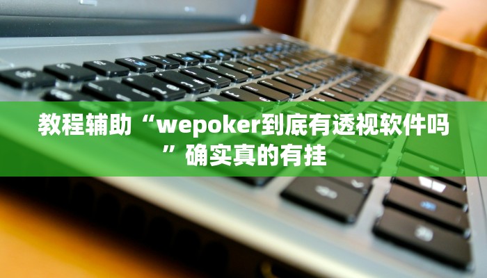 教程辅助“wepoker到底有透视软件吗”确实真的有挂