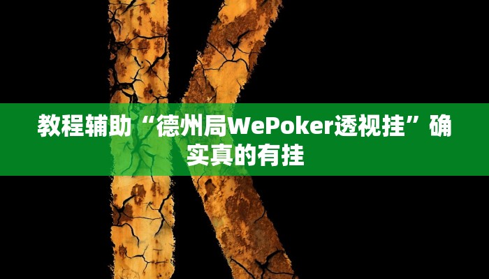 教程辅助“有间麻将馆挂”(原来确实是有挂)