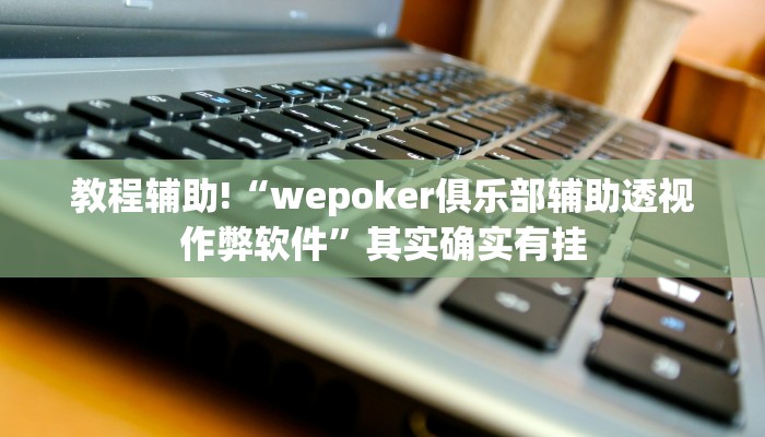 教程辅助!“wepoker俱乐部辅助透视作弊软件”其实确实有挂