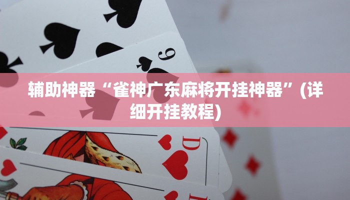 辅助神器“雀神广东麻将开挂神器”(详细开挂教程)