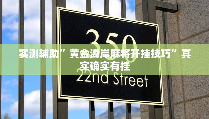 实测辅助”黄金海岸麻将开挂技巧”其实确实有挂