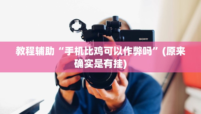 教程辅助“手机比鸡可以作弊吗”(原来确实是有挂)