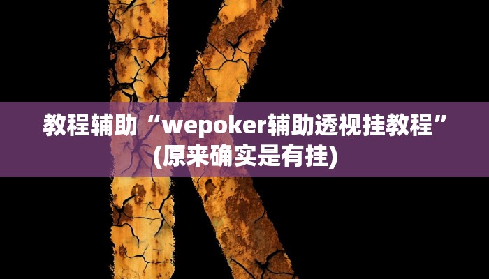 教程辅助“兴动麻将开挂神器下载”(原来确实是有挂)