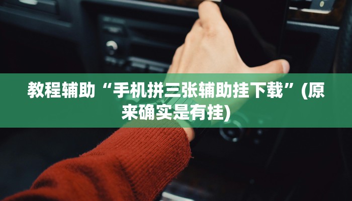 教程辅助!“德扑之星辅助器”(详细开挂教程)