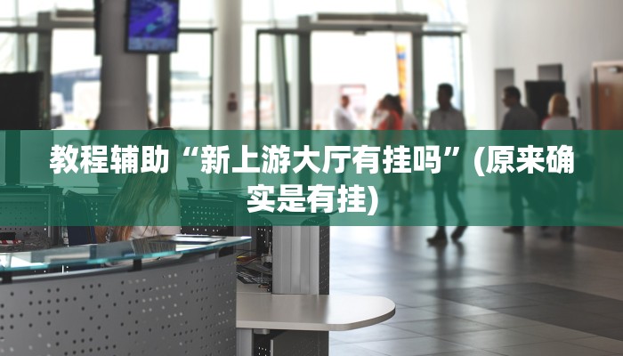 教程辅助“新上游大厅有挂吗”(原来确实是有挂)