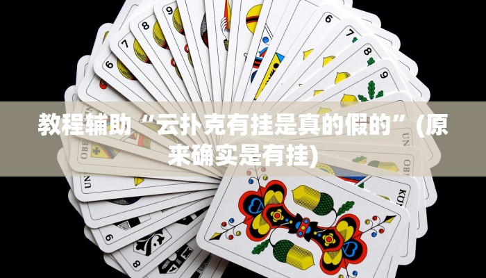 教程辅助“微乐陕西麻将开挂辅助神奇”(原来确实是有挂)