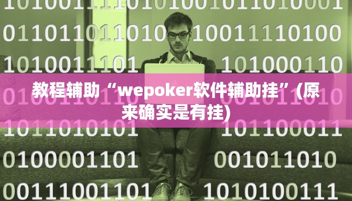教程辅助“wepoker软件辅助挂”(原来确实是有挂)