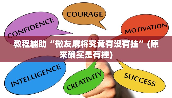 教程辅助“微友麻将究竟有没有挂”(原来确实是有挂)