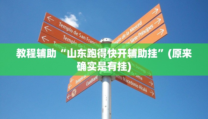 教程辅助“山东跑得快开辅助挂”(原来确实是有挂)