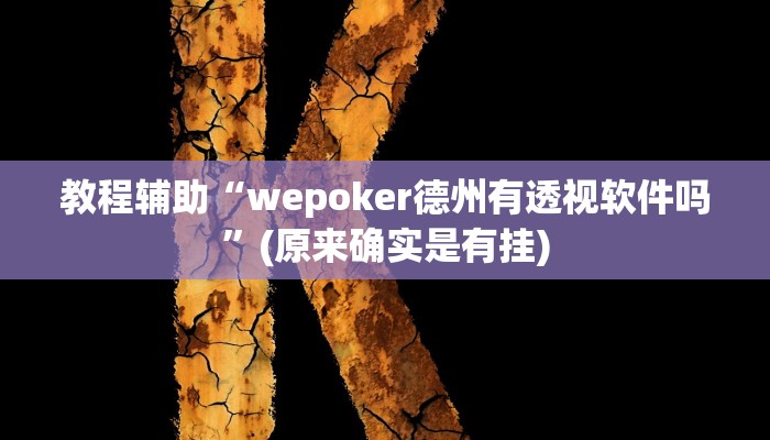教程辅助“新道游大厅怎么开挂”(原来确实是有挂)