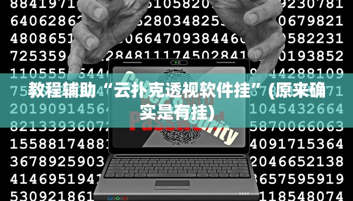 教程辅助“云扑克透视软件挂”(原来确实是有挂)