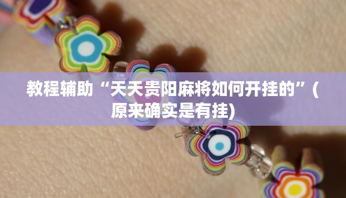 教程辅助“天天贵阳麻将如何开挂的”(原来确实是有挂)