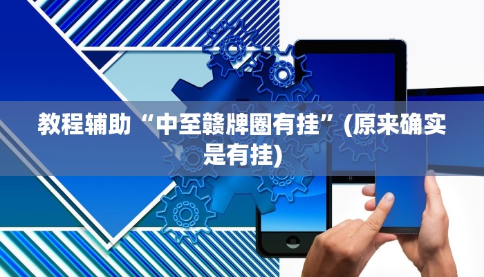 教程辅助“中至赣牌圈有挂”(原来确实是有挂)