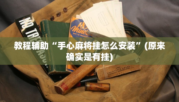 教程辅助“手心麻将挂怎么安装”(原来确实是有挂)