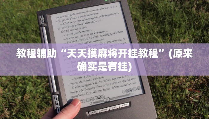 教程辅助“天天摸麻将开挂教程”(原来确实是有挂)