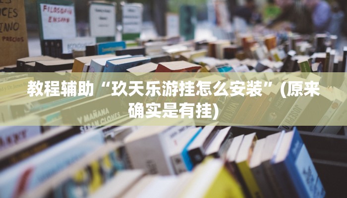 教程辅助“玖天乐游挂怎么安装”(原来确实是有挂)