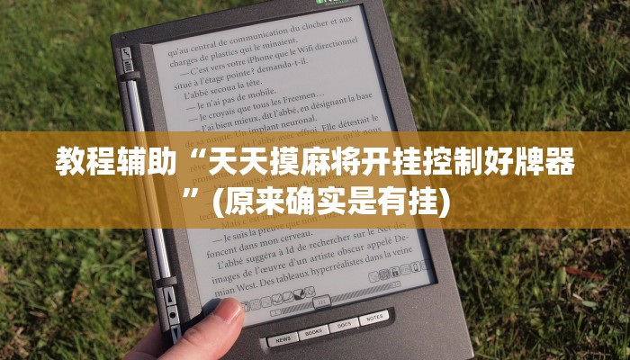 教程辅助“天天摸麻将开挂控制好牌器”(原来确实是有挂)