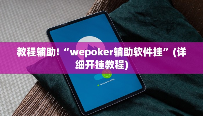 教程辅助!“wepoker辅助软件挂”(详细开挂教程)