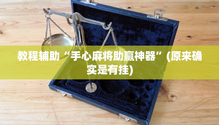 教程辅助“手心麻将助赢神器”(原来确实是有挂)