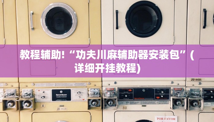 教程辅助!“功夫川麻辅助器安装包”(详细开挂教程)